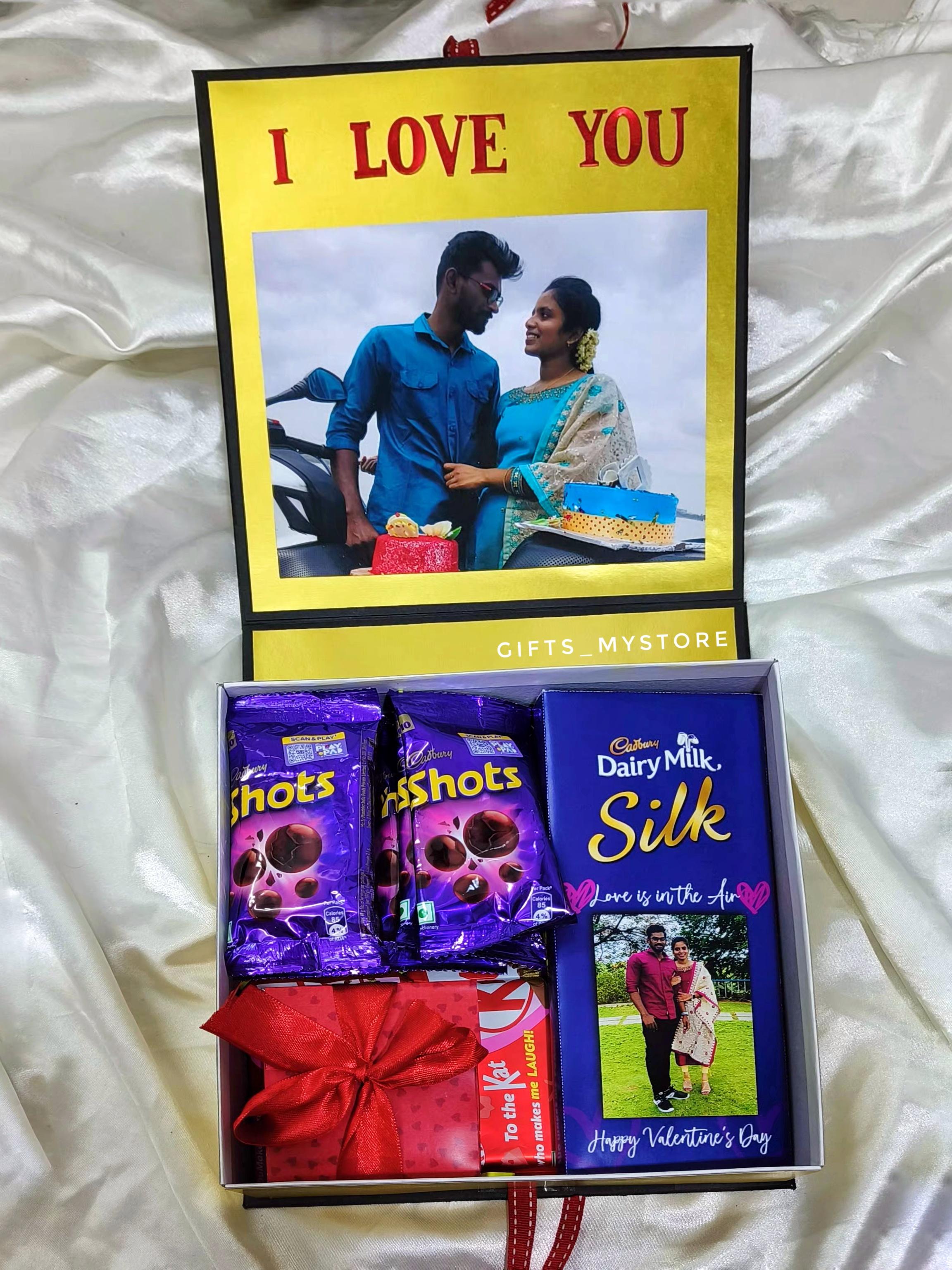 BOX FULL OF CHOCOLATE-LOVE THEME